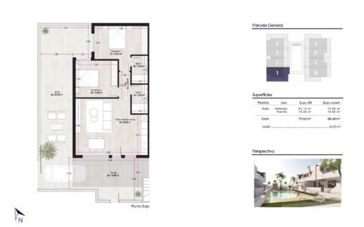 Nouvelle construction – Appartement 2 chambres
