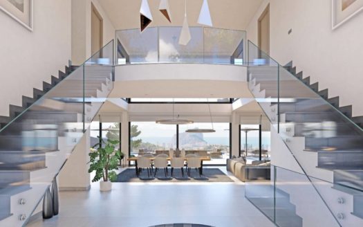 Villa de luxe avec vue sur la mer à Calpe, Alicante Espagne