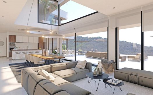 Villa de luxe avec vue sur la mer à Calpe, Alicante Espagne